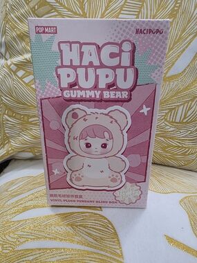 Haci Pupu Gummy Bear Vinyl Plush Pendant - Pink